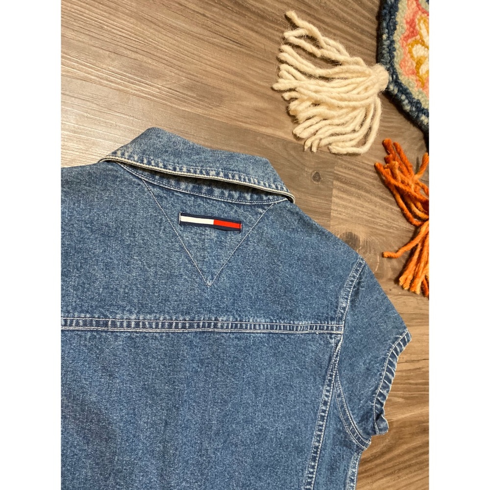 Vintage Tommy Hilfiger Button Down Jean Dress - Picture 4 of 4